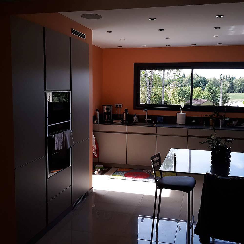 cuisine frigo papier peint